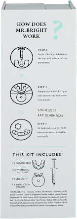 Zestaw wybielający Home Teeth Whitening Kit (2 tygodnie) Mr. Bright