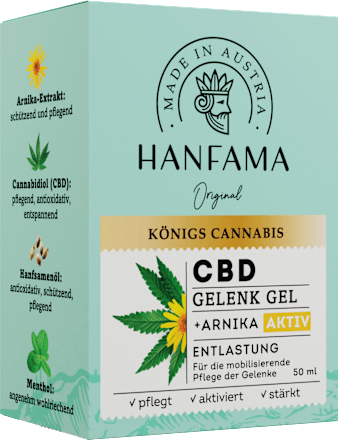 CBD Gelenk Gel Aktiv Hanfama