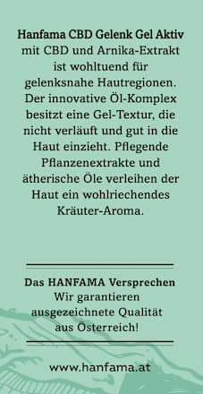 CBD Gelenk Gel Aktiv Hanfama