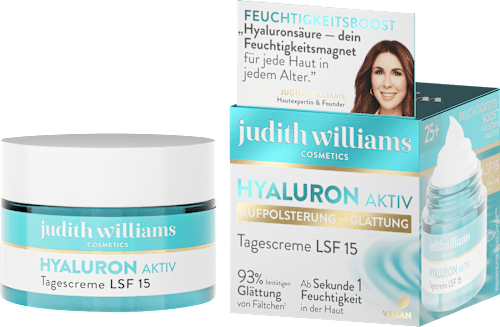 Gesichtscreme Hyaluron Aktiv LSF 15 Judith Williams