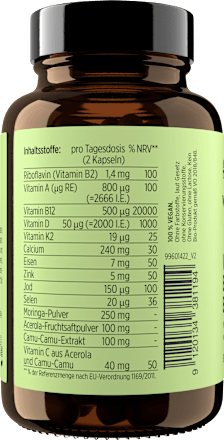 Kapseln Vegan Essentials Edition get your well being BY BIOGENA