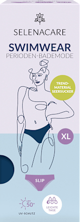Periodenunterwäsche Bikini-Slip Sailor Blue, Gr. XL SELENACARE