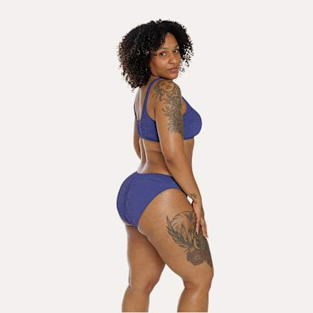 Periodenunterwäsche Bikini-Slip Sailor Blue, Gr. XL SELENACARE