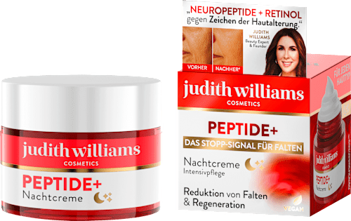 Anti Falten Nachtcreme Peptide+ judith williams COSMETICS