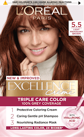 Vopsea de păr permanentă cu amoniac 5.5 L'ORÉAL PARiS EXCELLENCE Creme