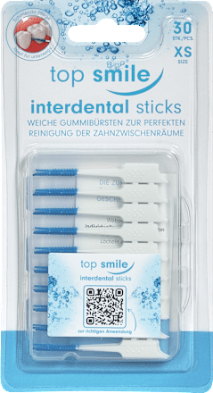 Interdentalbürsten Gummi Top Smile Dr. WORSEG