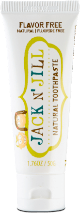 Prírodná detská zubná pasta bez príchute, 6+ mesiacov Jack N' Jill