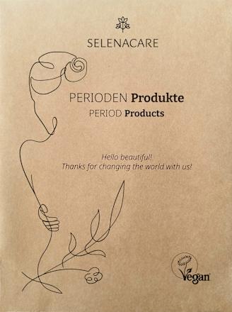 Periodenunterwäsche Slip Hanf schwarz Gr. S SELENACARE