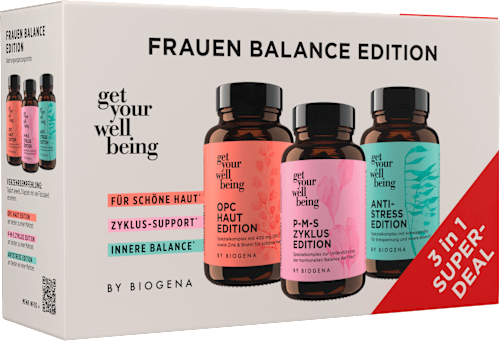 Set Frauen Balance Edition (3x60 St) get your well being BY BIOGENA