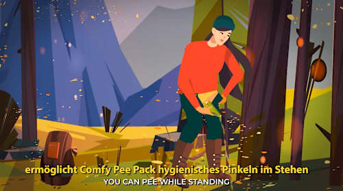 Comfy Pee Pack Pinkeltrichter Dekorieren & Einrichten