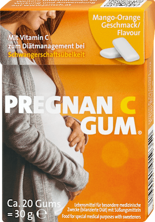 Kaugummi bei Schwangerschaftsübelkeit PREGNAN C GUM