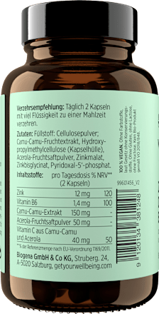Zink Duo Edition Kapseln 60 St get your well being BY BIOGENA