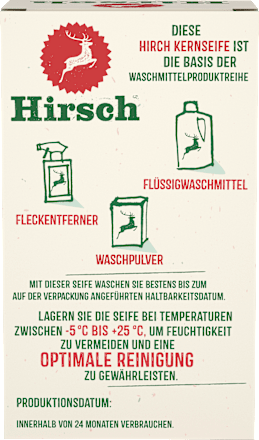 Kernseife Hirsch