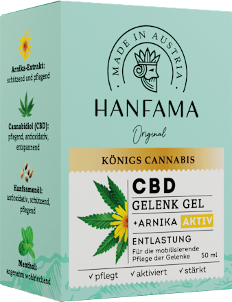 Königs Cannabis CBD Gelenk Gel Aktiv Hanfama