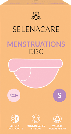 Menstruationsscheibe Rosa Gr. S SELENACARE