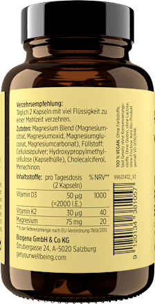 Vitamin D Pro Edition 2000 IE Kapseln 60 St get your well being BY BIOGENA