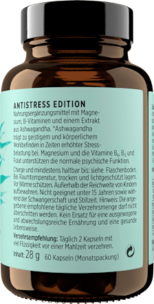 Anti Stress Edition Kapseln 60 St get your well being BY BIOGENA