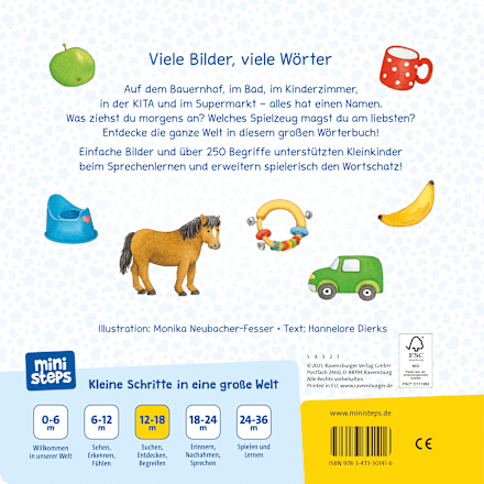 Kinderbuch Mein Erstes Großes Wörterbuch Mini Steps Ravensburger