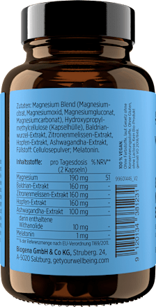 Gute Nacht Edition Kapseln 60 St get your well being BY BIOGENA