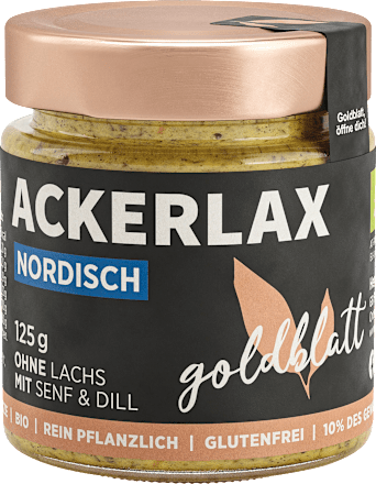 Brotaufstrich Acherlax Nordisch goldblatt