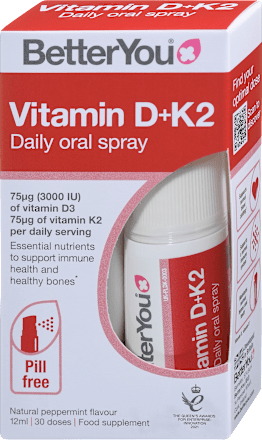 Prehransko dopolnilo Vitamin D+K2 BetterYou