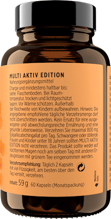 Multi Aktiv Edition Kapseln 60 St get your well being BY BIOGENA