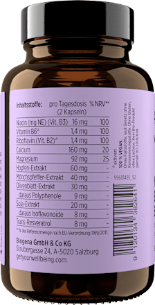 Meno Balance Kapseln 60 St get your well being BY BIOGENA