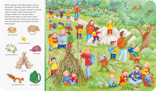 Kinderfühlbuch Sachen suchen im Kindergarten Ravensburger