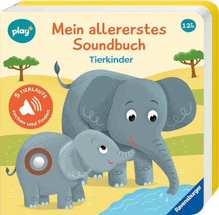 Kinderbuch Mein allererstes Soundbuch play+ Tierkinder Ravensburger