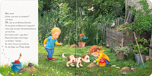 Kinderfühlbuch Lotta entdeckt die Welt im Garten Ravensburger