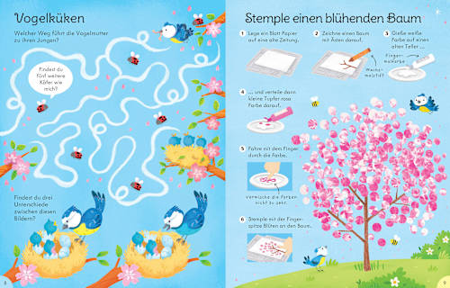 Basteln, Rätseln, Dekorieren für die Osterzeit Usborne
