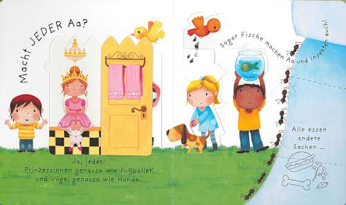 Kinderbuch Alle müssen mal aufs Klo Usborne