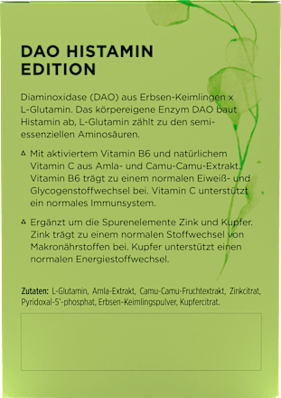 DAO Histamin Edition Sachets 14 St get your well being BY BIOGENA