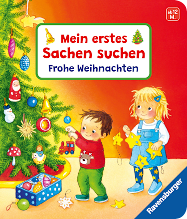 Mein erstes Sachen suchen Frohe Weihnachten Ravensburger