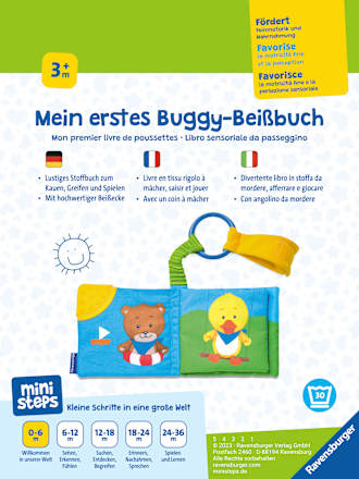 Babybuch Mein erstes Buggy-Beißbuch Ravensburger