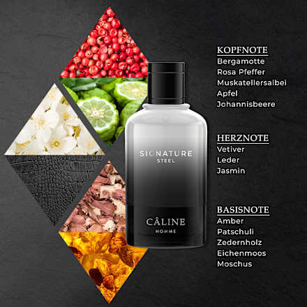Eau de Toilette Signature Steel CÂLINE