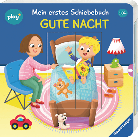 Kinderbuch Gute Nacht Schiebebuch play+ Ravensburger