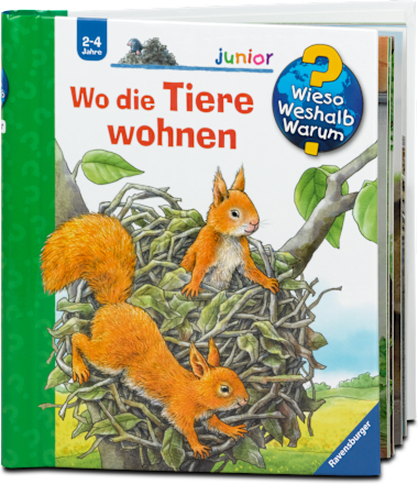 Kindersachbuch Wieso? Weshalb? Warum? Nr. 46 Wo die Tiere wohnen Ravensburger