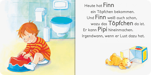 Kinderbuch Finn geht aufs Töpfchen Ravensburger