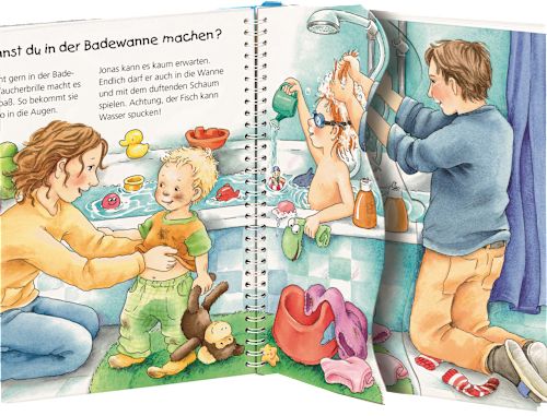 Wieso? Weshalb? Warum?  junior 52 Zähne putzen, Pipi machen Ravensburger