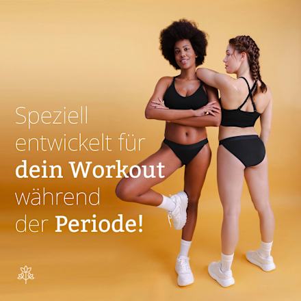 Periodenunterwäsche Active schwarz Gr. L SELENACARE