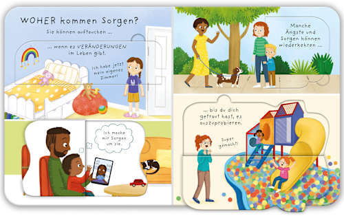 Kinderbuch Was bedrückt Dich? Usborne