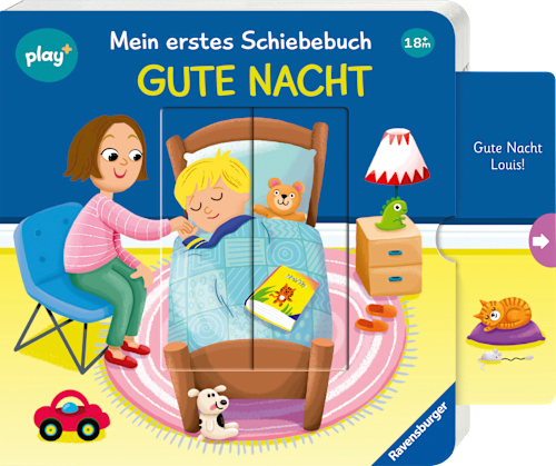 Kinderbuch Gute Nacht Schiebebuch play+ Ravensburger