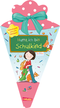 Schlau für die Schule: Hurra ich bin Schulkind rosa Carlsen
