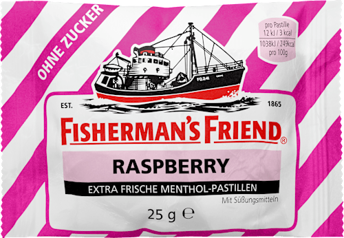 Pastillen, Raspberry, zuckerfrei Fisherman's Friend