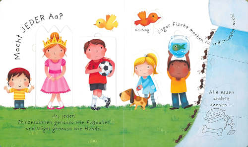 Kinderbuch Alle müssen mal aufs Klo Usborne