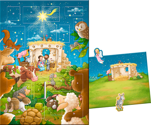 Adventskalender 2023, magnetisch Dekorieren & Einrichten