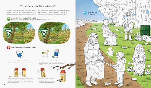 Aktiv-Heft Natur Kinder Wieso? Weshalb? Warum? Ravensburger