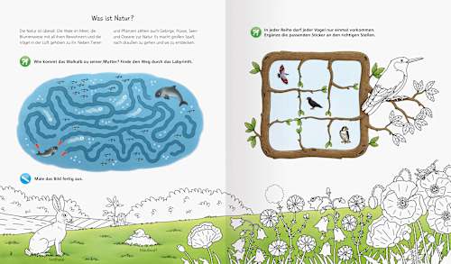 Aktiv-Heft Natur Kinder Wieso? Weshalb? Warum? Ravensburger