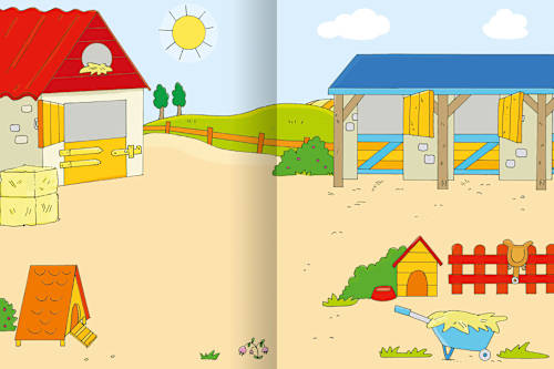 Erstes Stickern Bauernhof Ars Edition